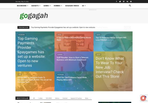 Gogagah.com - Games Gadgets Hobbies and Everything Else!