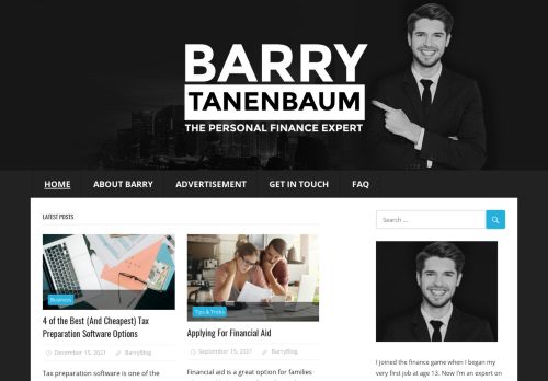 Barry Tanenbaum - Personal Finance Blog