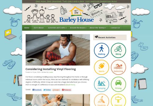 TheBarleyHouse.co.uk - A parenting blogs where the kids run the show!