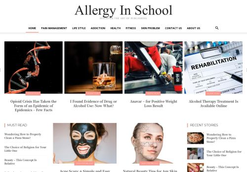 Allergy In School