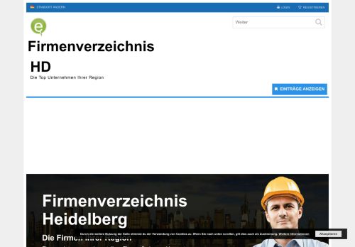 Firmenverzeichnis Heidelberg - Tragen Sie sich jetzt ein und finden Sie neue Kunden Firmenverzeichnis Heidelberg