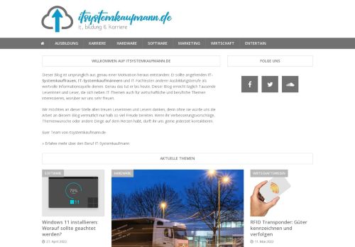 IT-Systemkaufmann & IT-Systemkauffrau - Fachwissen & mehr | itsystemkaufmann.de