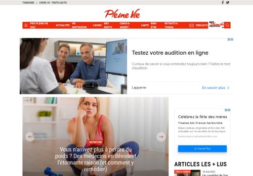 Pleinevie.fr: Retraite, bien-être, conseils droits et actualités - Pleinevie