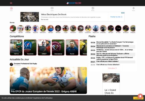 RugbyCleek - Le média des médias rugby