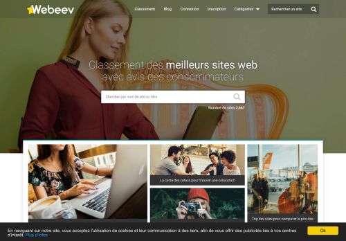 Webeev : Top liste et Classement des Meilleurs sites avec Avis