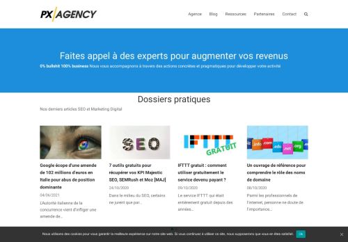PXAgency : Agence SEO Paris, Génération de trafic et Monétisation