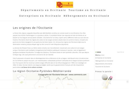 ? Occitanie : Tourisme & culture Occitane des Pyrénées à la Méditerranée