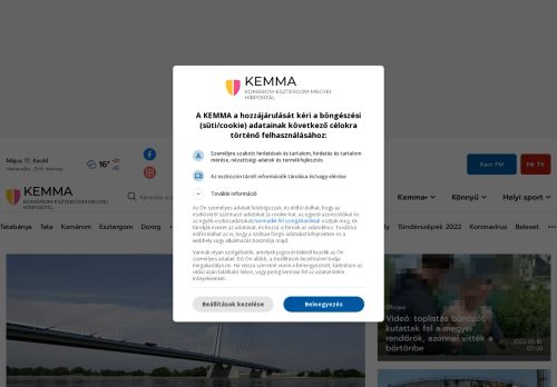 KEMMA - KomÃ¡rom-Esztergom megyei hÃ­rportÃ¡l