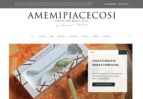 
Amemipiacecosi - Blog di moda, beauty e lifestyle by Francesca Focarini
