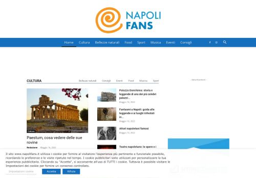 Napoli Fans: la tua cittÃ  a portata di click!