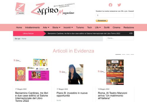 Zaffiro Magazine Giornale Online di notizie - Zaffiro Magazine Giornale Online