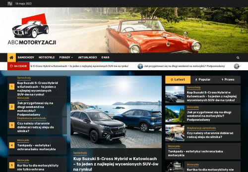 ABC Motoryzacji - portal motoryzacyjny | Auta, motocykle