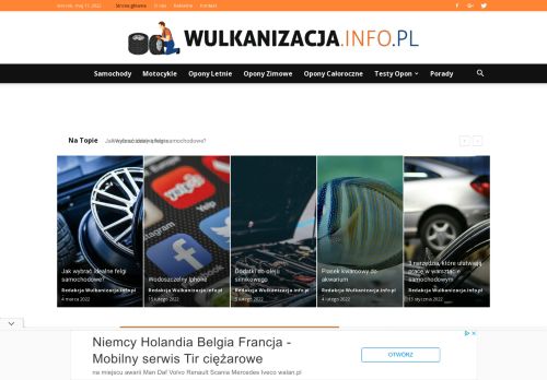 Strona gÅ?Ã³wna - Wulkanizacja.info.pl