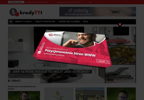 Kredyty i lokaty, Kredyty hipoteczne, Finanse - kredytyt.pl