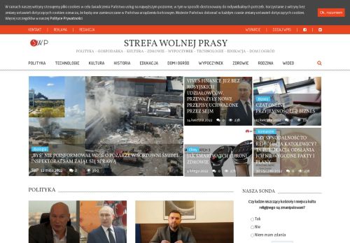 Strefa Wolnej Prasy - Przegl?d prasy i mediów, felietony, recenzje