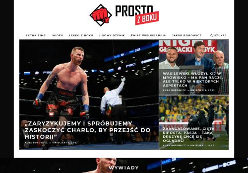 www.prostozboku.pl blog sportowy - www.prostozboku.pl