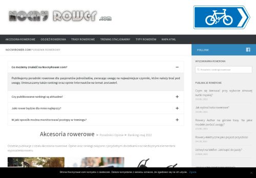 NocnyRower.com • Akcesoria i nowinki rowerowe