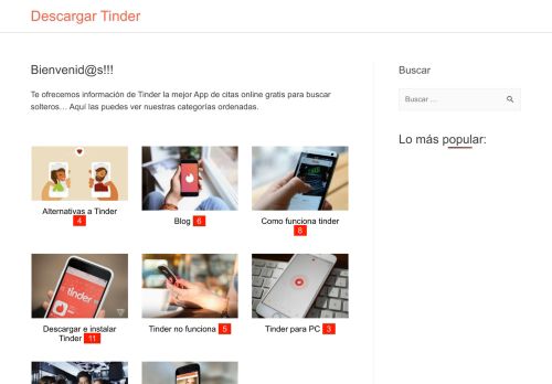 Descargar Tinder - La mejor App de citas online gratis para buscar solteros.