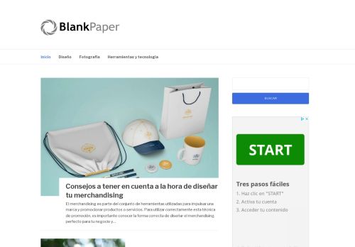BlankPaper - Blog de diseño, fotografía, arte y más