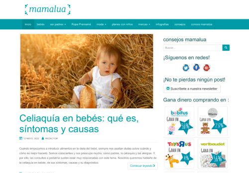 Embarazo, bebés y ser padres | Mamalua | Mamalúa es un nuevo blog de bebés. Para aquellos padres y madres primerizos, segundones o de familia numerosa que buscan consejos sencillos a situaciones no tan sencillas.