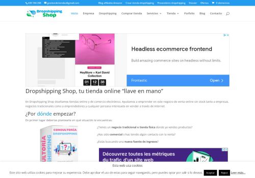 Dropshipping Shop, tiendas online con PrestaShop dropshipping España