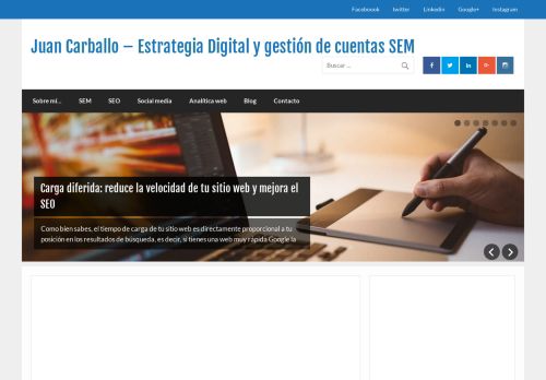 ?Juan Carballo - Consultor SEO/SEM y Estrategia Digtal