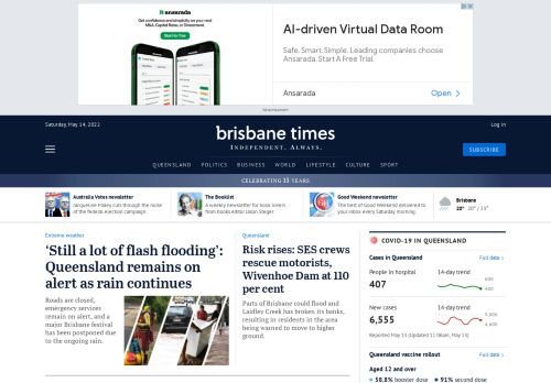 Brisbane Times - Brisbane News, Queensland News & World News