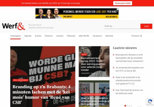 Homepage - Werf&