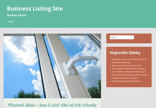 Business Listing Site - Business Stories