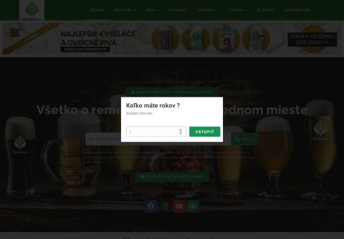 Živé pivo – Webový portál o remeselnom pive