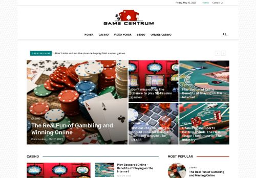 Game Centrum | Casino Blog