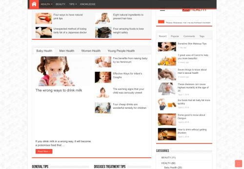 Homepage - Sir Health
