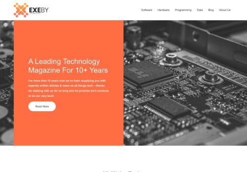 Welcome to Exeby - #1 Leading Online Technology Magazine