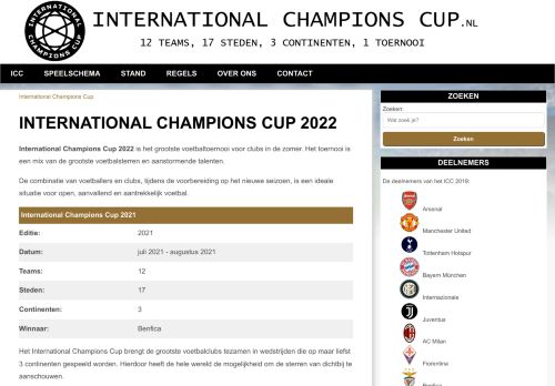 International Champions Cup 2022