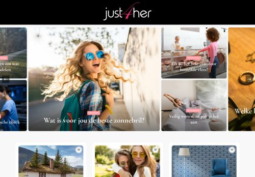 Just4Her - De nummer 1 blog voor vrouwen