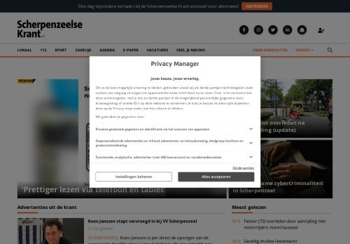 scherpenzeelsekrant.nl  - Scherpenzeelse Krant | Nieuws uit de regio Scherpenzeel