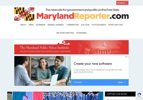 MarylandReporter.com - The news site for government and politics in the Free State