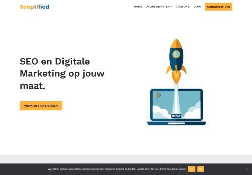 Seoptified, het marketing bureau voor kleine zelfstandigen in Vlaanderen.