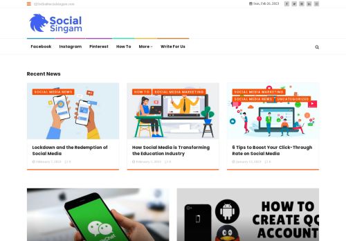 Social Singam - Latest Social Media News & Trends