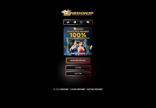 Hedonjp : Platform Games Online Android Terpercaya #1 di Indonesia