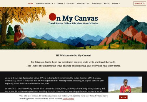 On My Canvas | Life Ideas and Travel Stories of an Indian Nomad