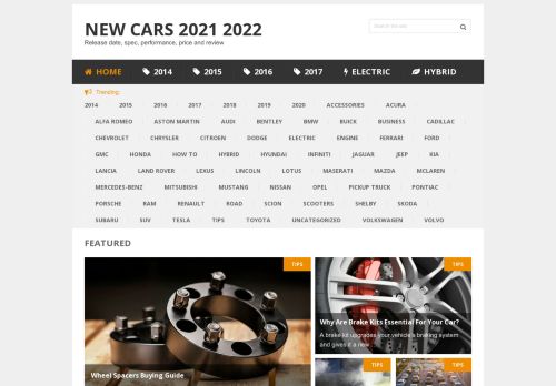 New Cars 2021 2022 - Release date, spec, performance, price and review
