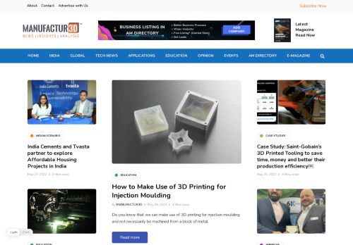 Manufactur3D | Indias First Magazine on 3D Printing