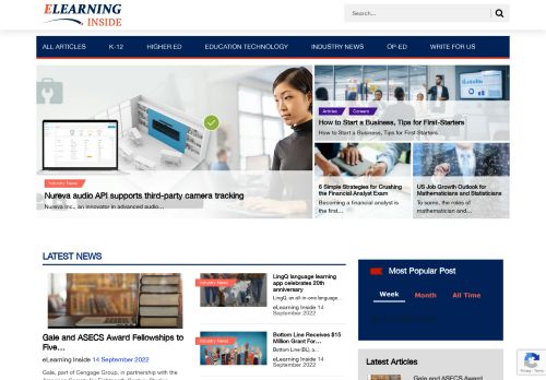 eLearningInside: EdTech News, e-Learning News and Talent Development News