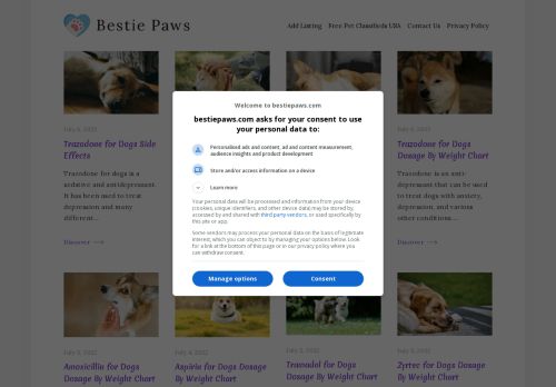 Bestie Paws - Man’s Best Friend: Nutrition, Behavior and Training