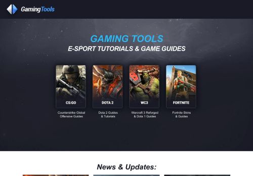 ? Game Guides, Tutorials and Reviews for E-Sport Games
