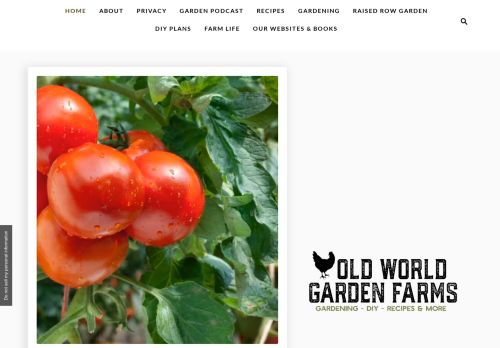 Old World Garden Farms - Gardening, Cooking & DIY Living
