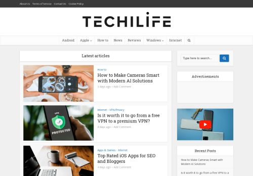 Techilife - We Explore Technology
