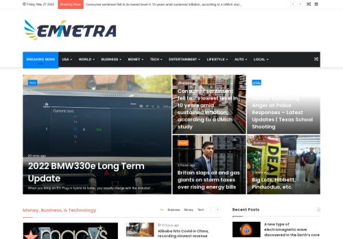 Eminetra Today - Get the latest USA & World news from Business, Money, Technology, Health, Auto & Other Sectors - Eminetra