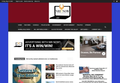 NRI NOW | Northern Rhode Island News On the Web